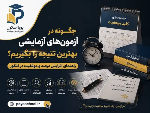 چگونه در آزمون‌های آزمایشی بهترین نتیجه را بگیریم؟ راهنمای افزایش درصد و موفقیت در کنکور